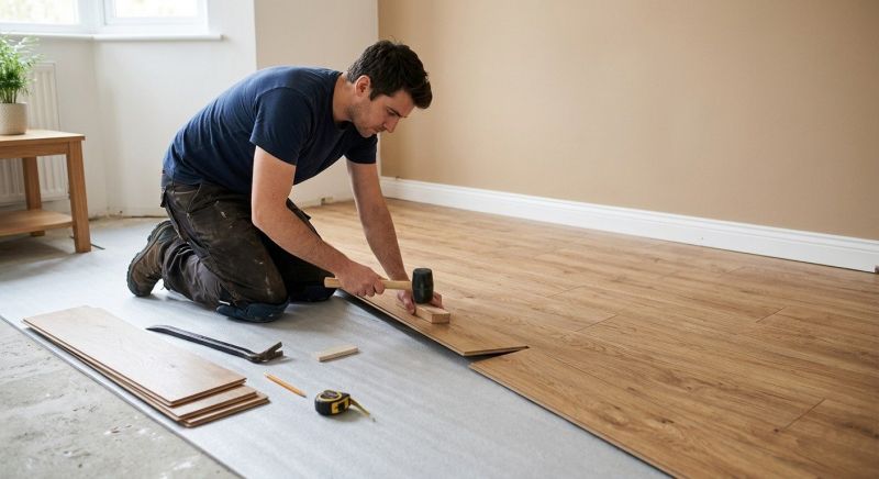 Laminate Floor Installation in Casco, MI