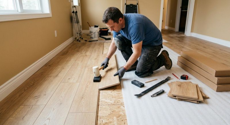Laminate Floor Installation in Grosse Pointe, MI