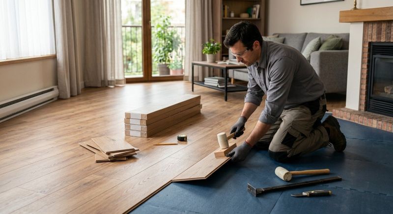Laminate Floor Installation in Harper Woods, MI