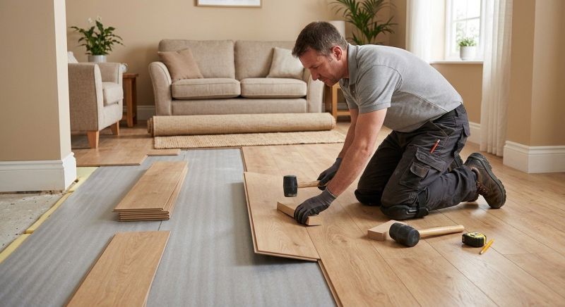 Laminate Floor Installation in Keego Harbor, MI