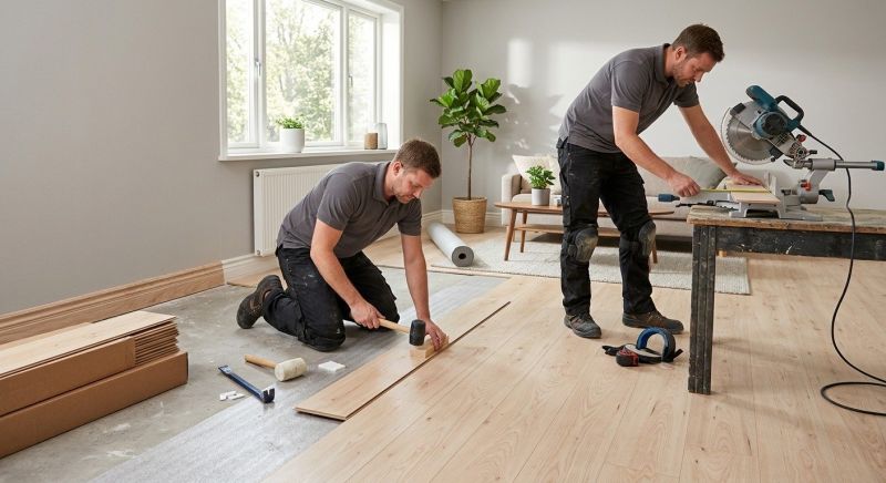 Laminate Floor Installation in Madison Heights, MI