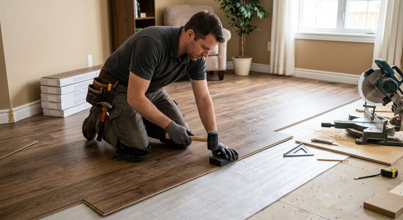 Laminate Floor Installation in New Baltimore, MI