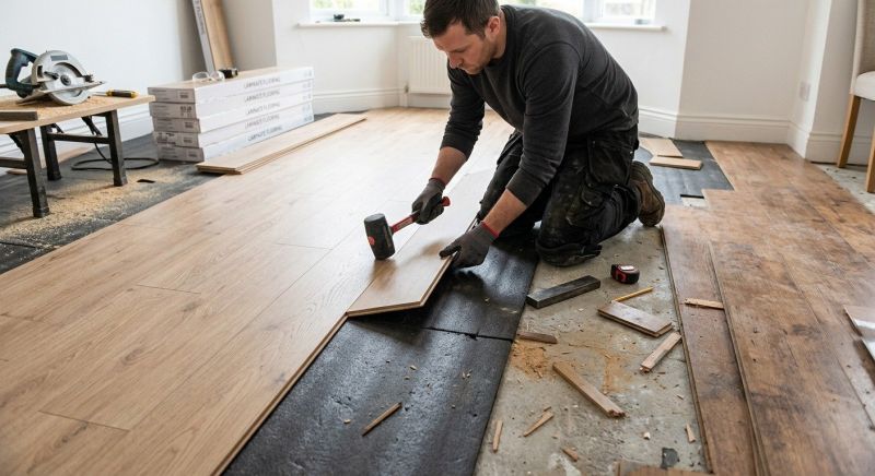 Laminate Floor Replacement in Auburn Hills, MI