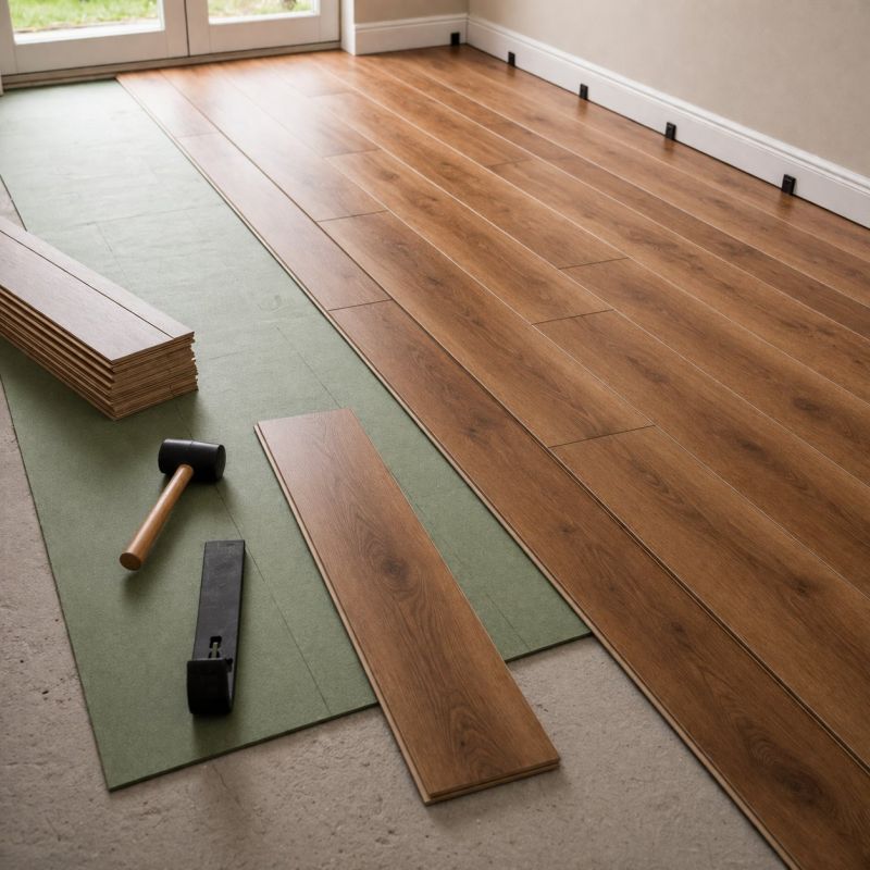 Laminate Floor Replacement in Clarkston, MI