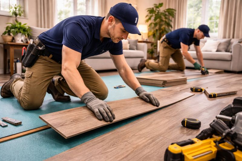 Laminate Floor Replacement in Redford, MI