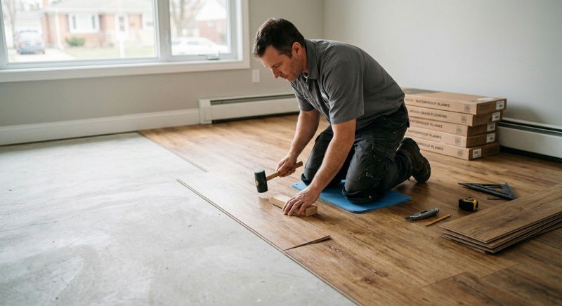 Linoleum Floor Installation in Macomb County, MI