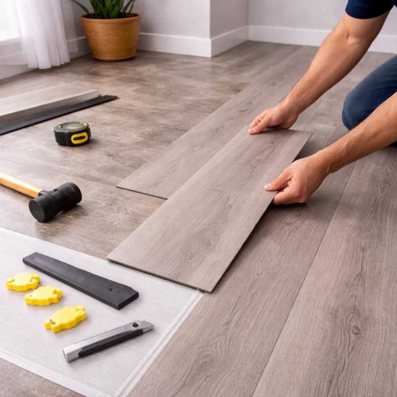 Luxury Vinyl Tile Installation in Mount Clemens, MI