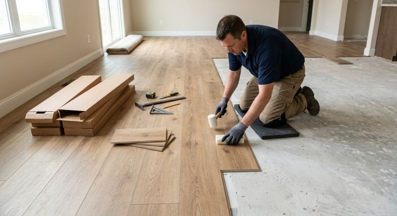 Luxury Vinyl Tile Installation in Warren, MI