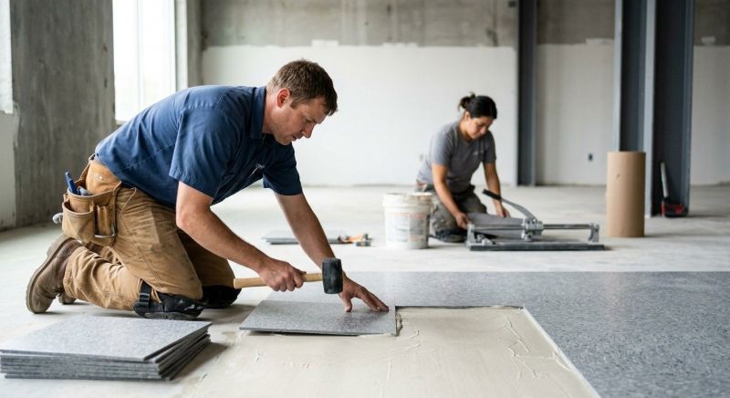 Lvt Flooring Installation in White Lake, MI