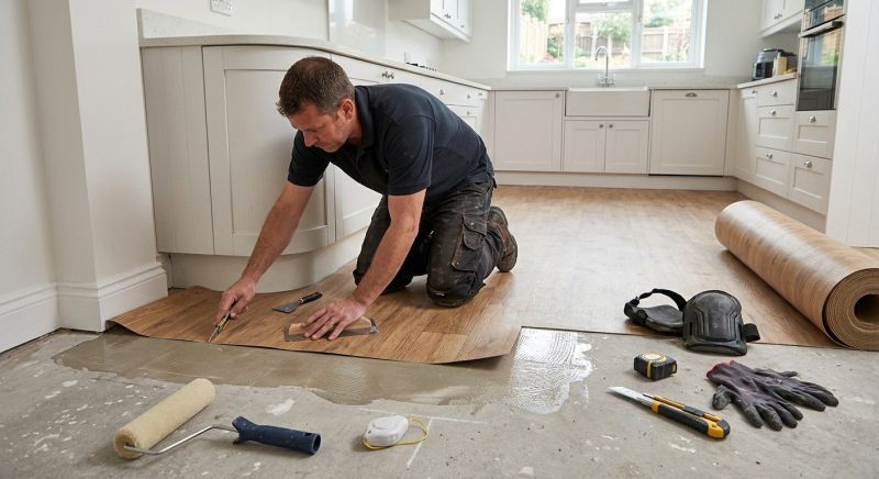 Sheet Flooring Installation in Clarkston, MI