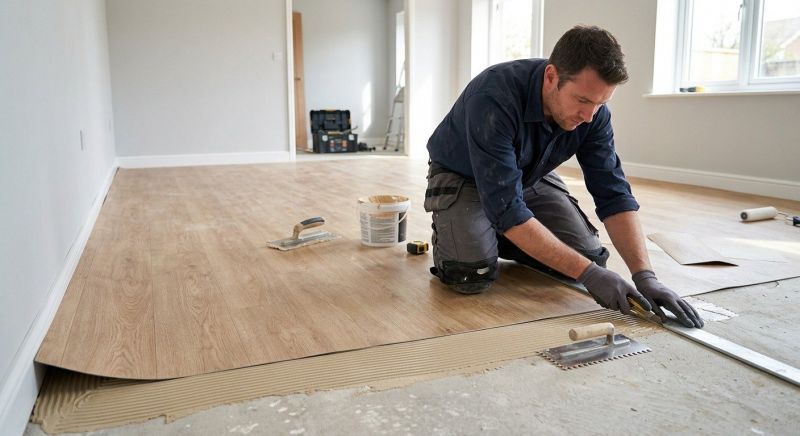 Sheet Vinyl Installation in Roseville, MI