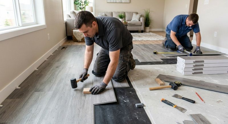 Vinyl Flooring Installation in Casco, MI