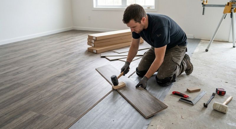 Vinyl Flooring Installation in Casco, MI