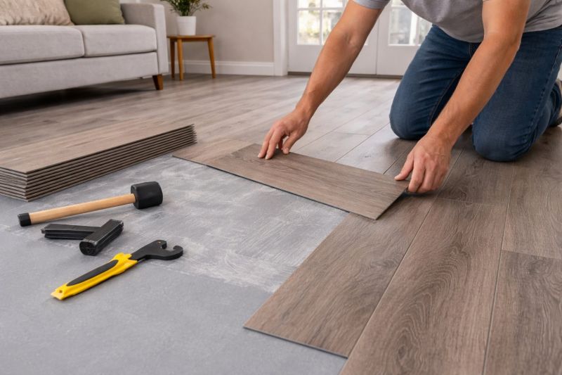 Vinyl Flooring Installation in Hazel Park, MI