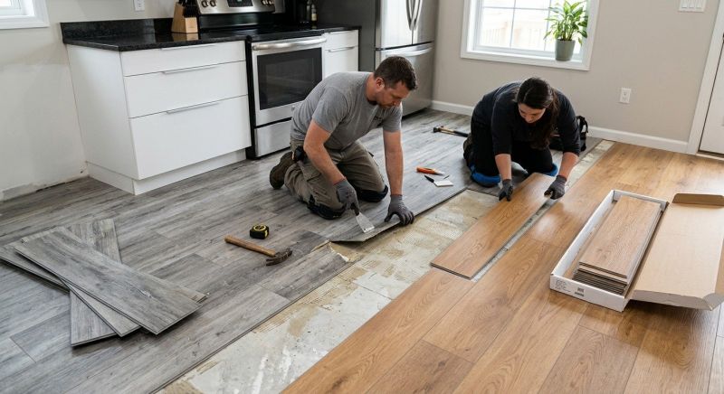 Vinyl Tile Replacement in Sterling Heights, MI